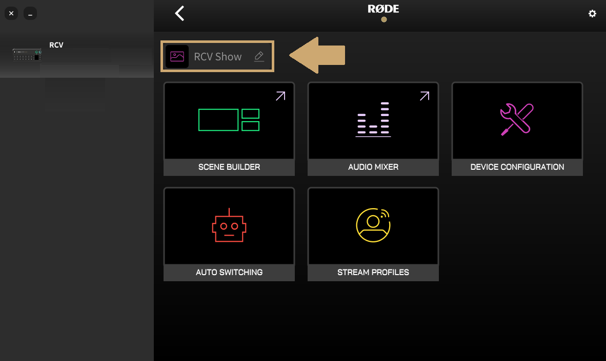 How to Import and Export Shows with the RØDECaster Video via a 