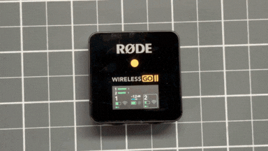 Wireless GO II channel example