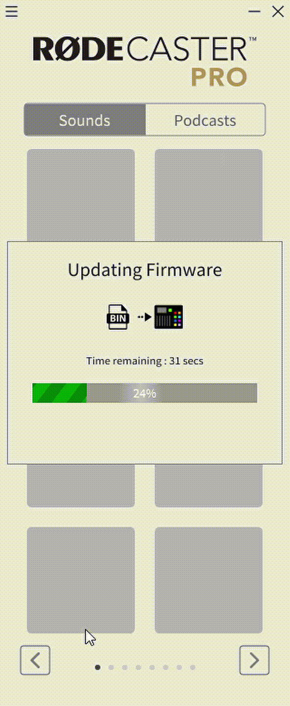 Updating firmware