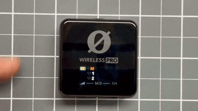 Wireless PRO pairing