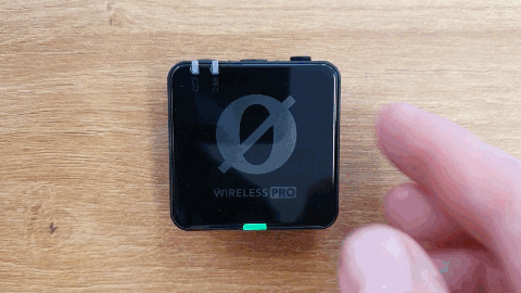 Wireless GO recording indicator
