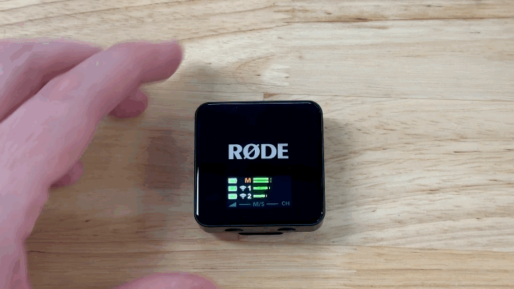 Wireless GO RX gain adjustment
