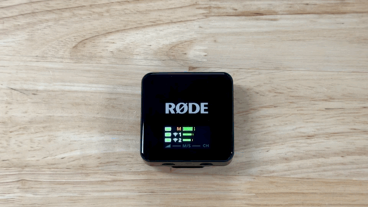 Wireless GO TX gain adjustment