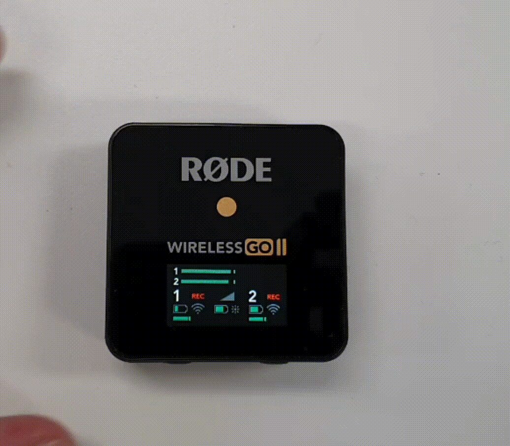 Wireless GO II Merge mode settings