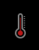 Overheating warning icon