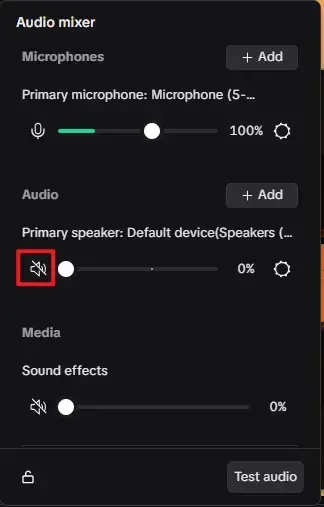 TikTok Studio USB Chat settings