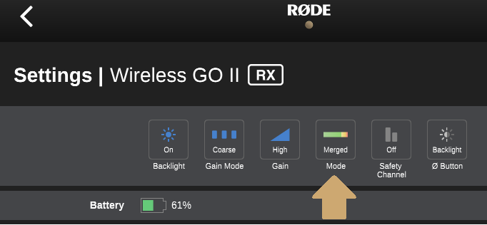 44 Split channels (dual mono) audio from the Rode Wireless Go II in  LumaFusion – smartfilming