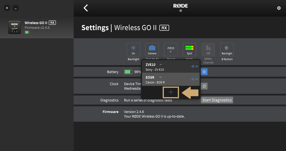 How to manually change the gain on the Wireless PRO – RØDE