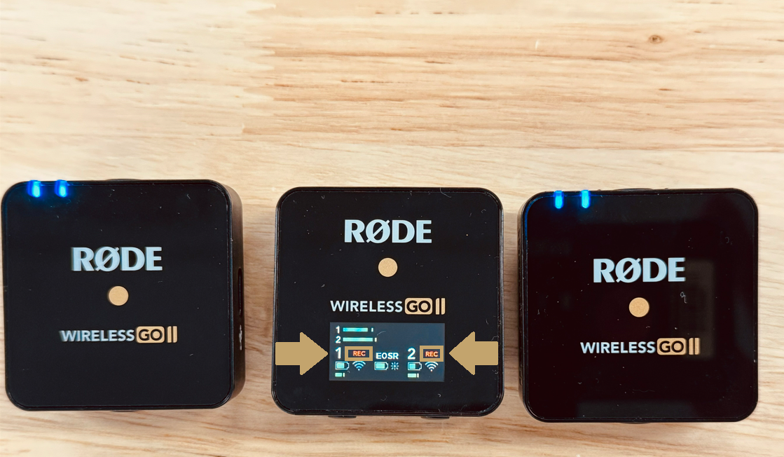 How to enable Onboard recordings on the Wireless GO II TX – RØDE